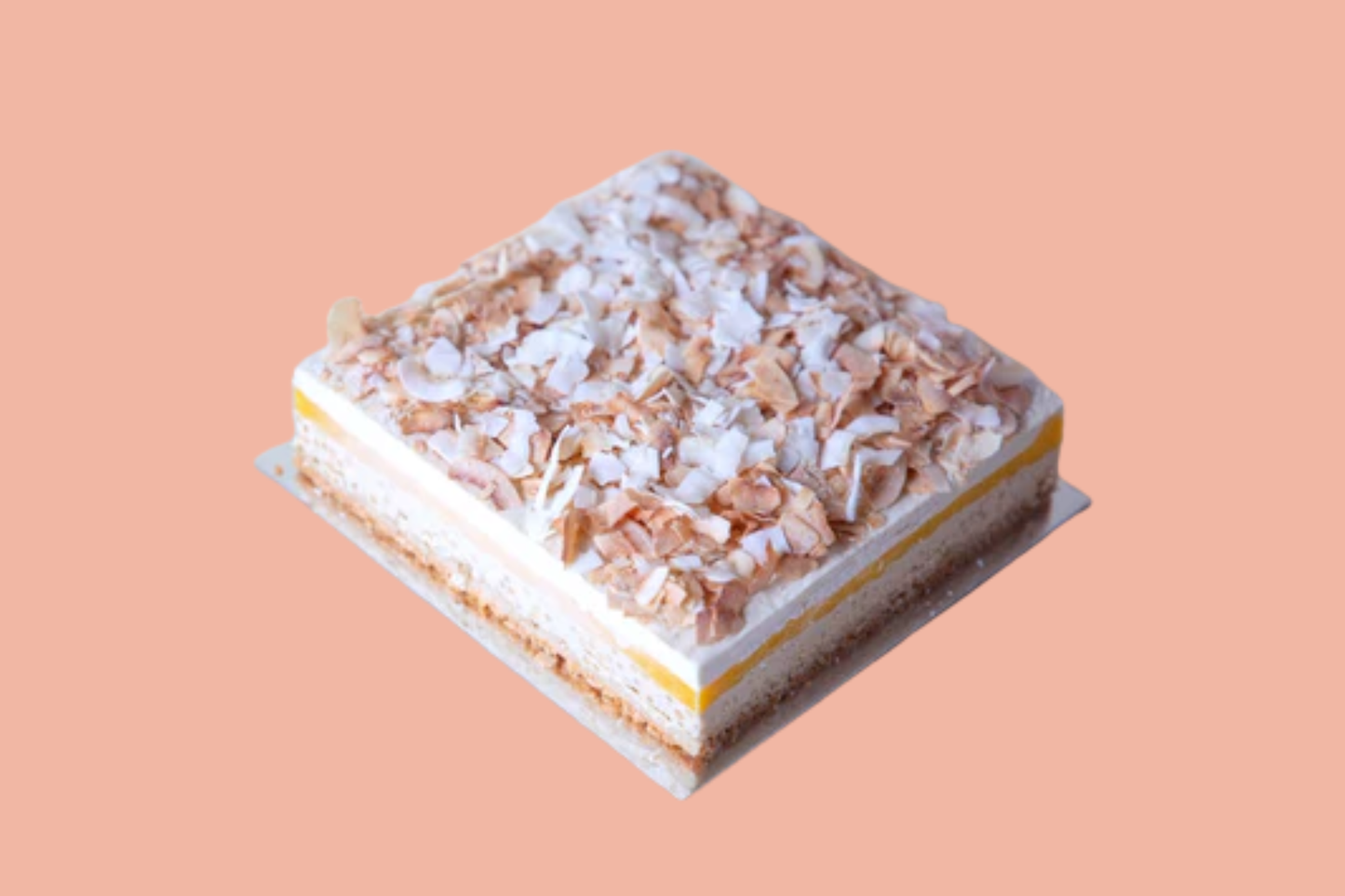 MANGO & COCONUT SAGO CAKE