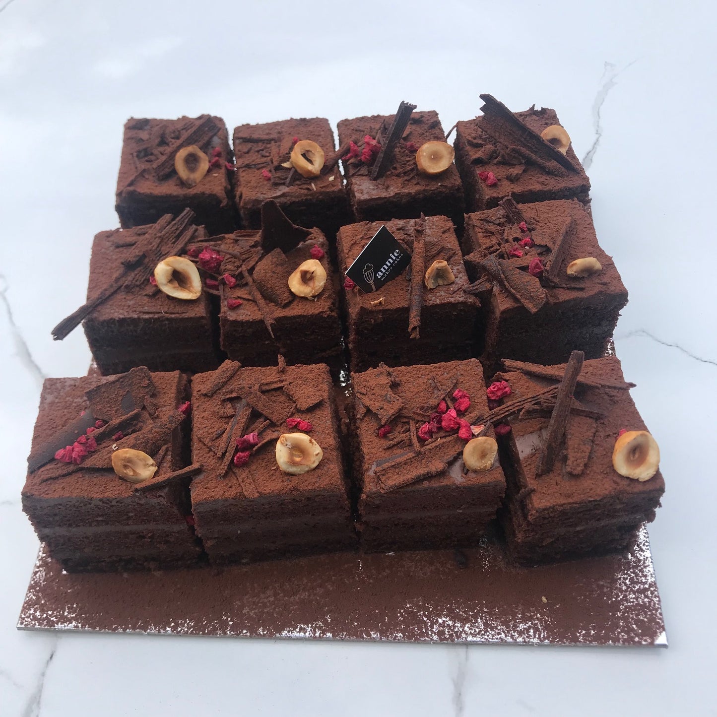 VEGAN CHOC HAZELNUT CAKE