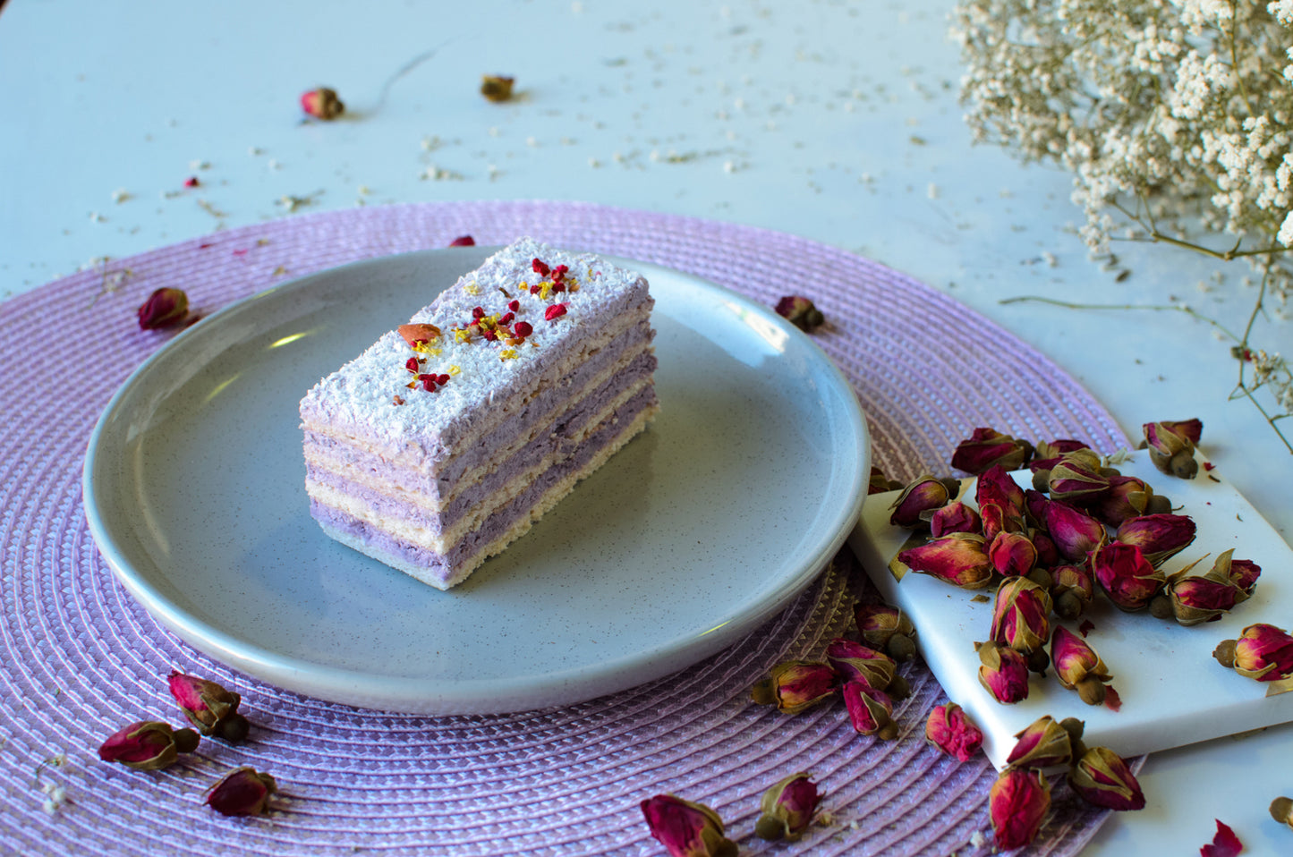 TARO AND COCONUT CAKE (NUT-FREE)