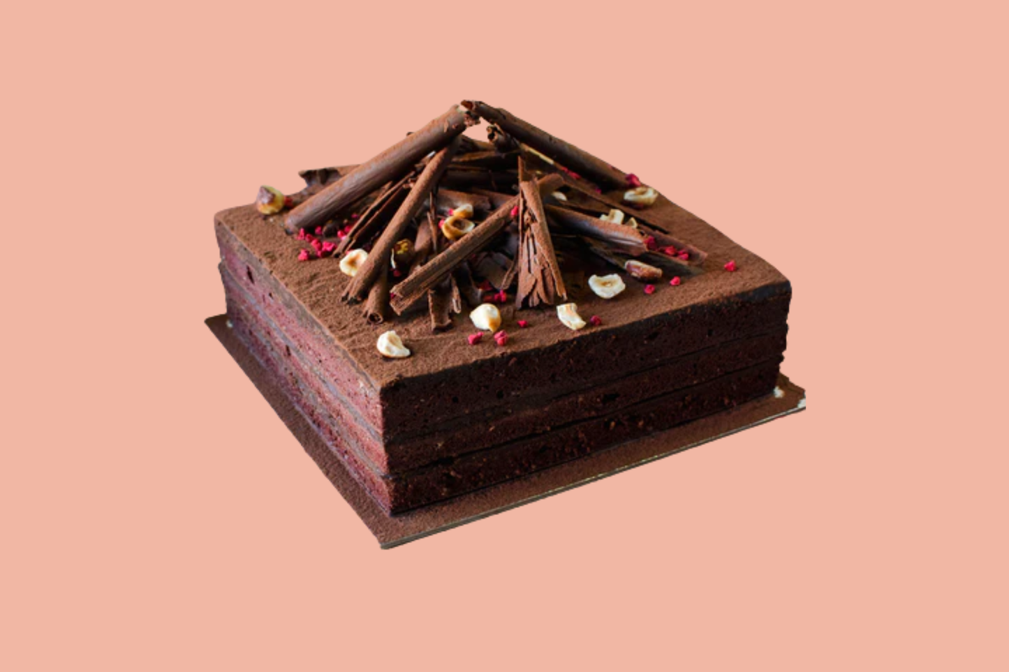 VEGAN CHOC HAZELNUT CAKE