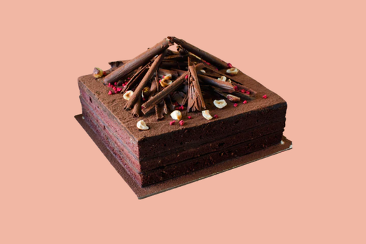 VEGAN CHOC HAZELNUT CAKE