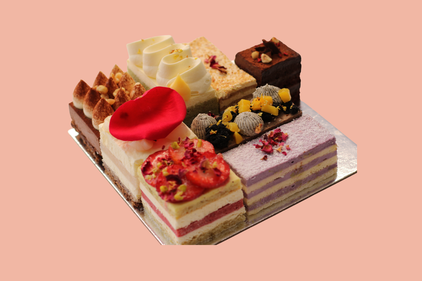 INDIVIDUAL LAYERED CAKES